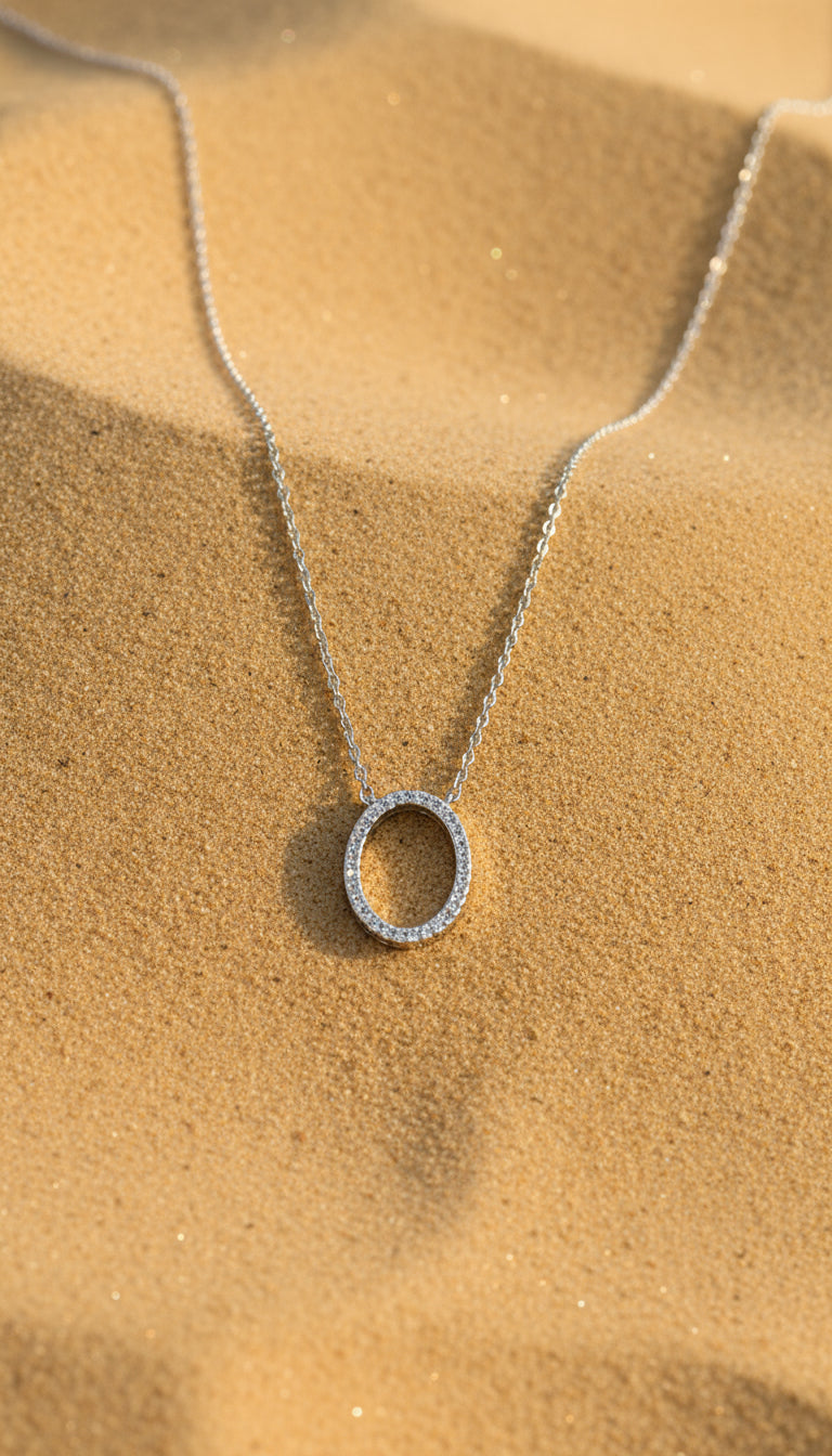 Oval pendant circus.