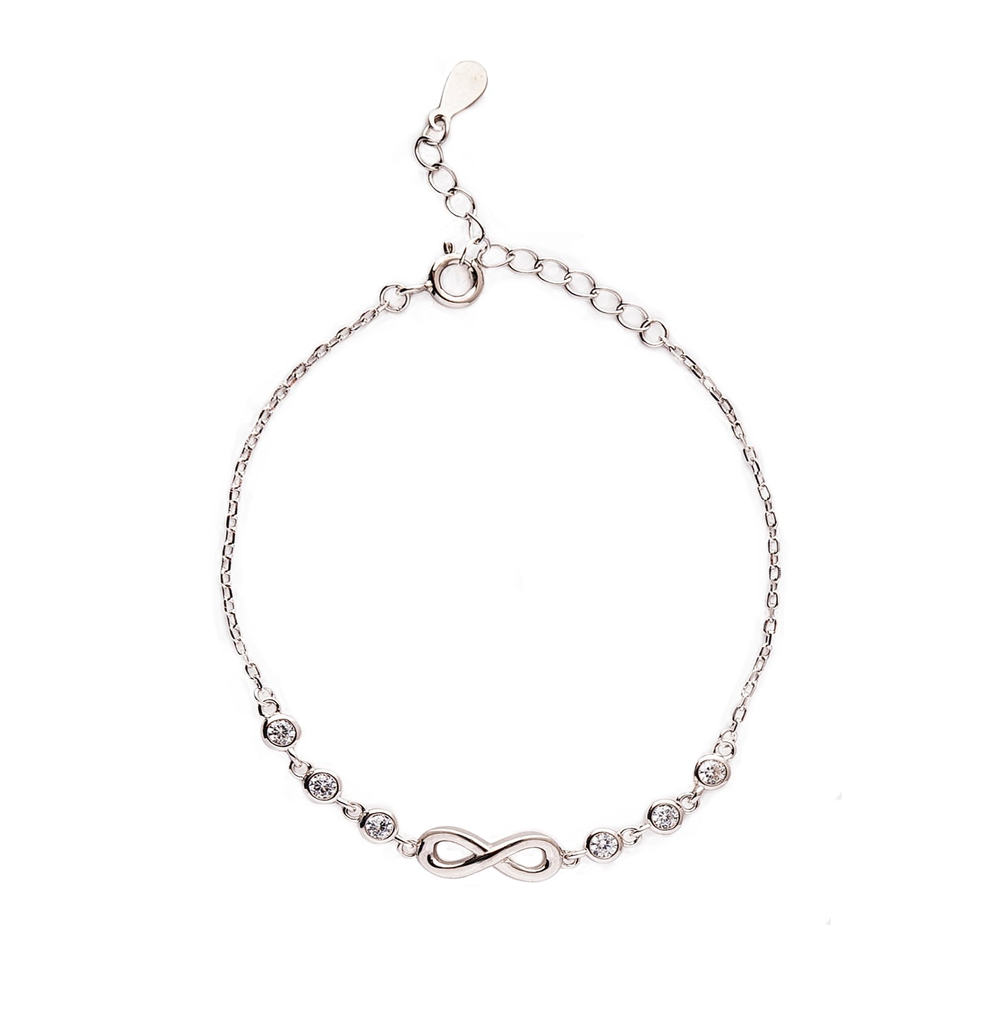 Pulsera infinito con circos