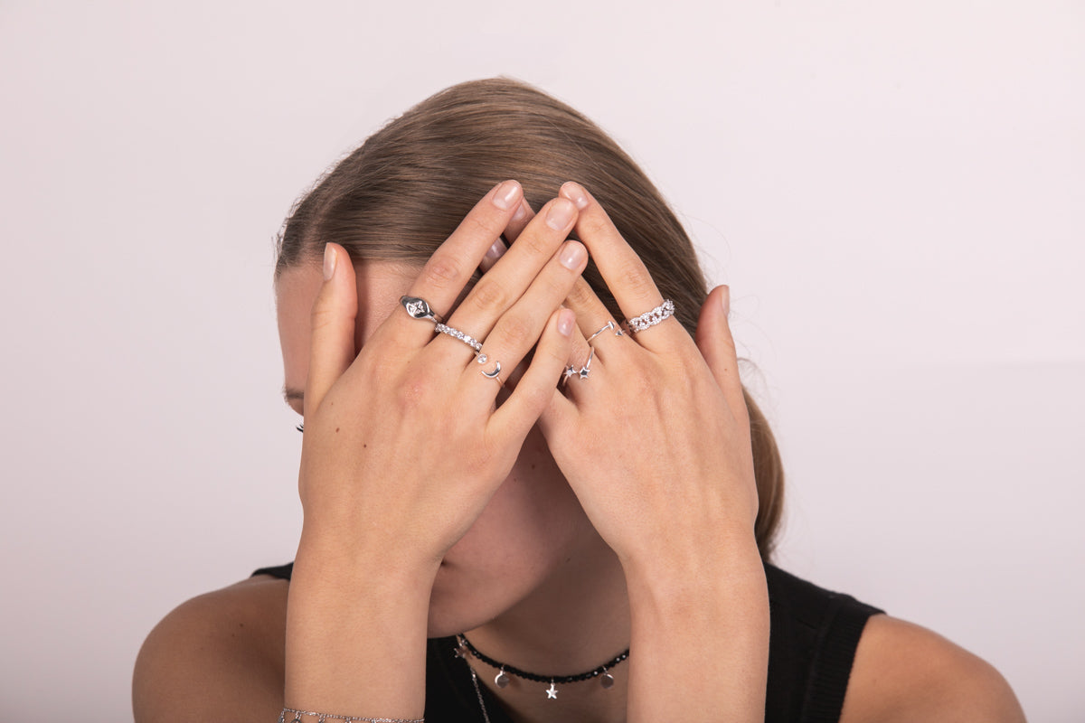 Anillo Yin Yang circo