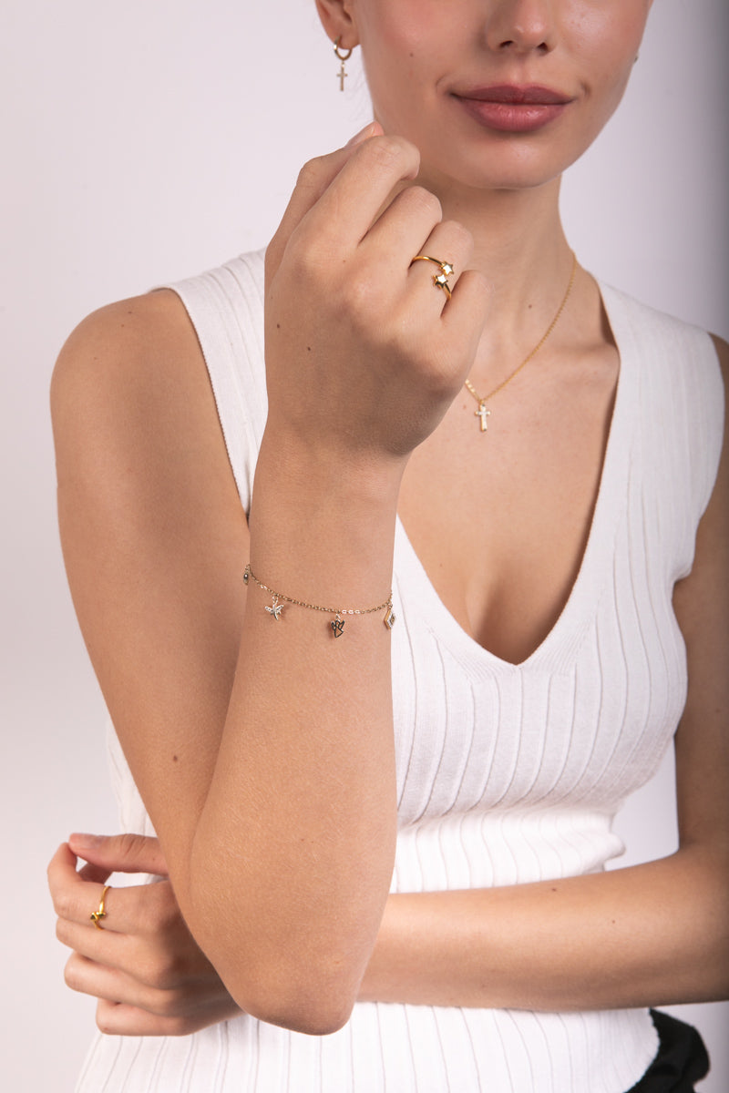 Pulsera goldie Buen Rollito