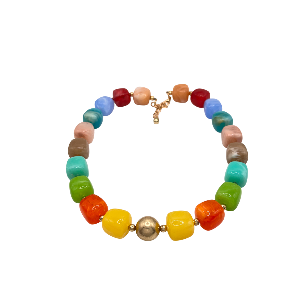 Collar dados colores