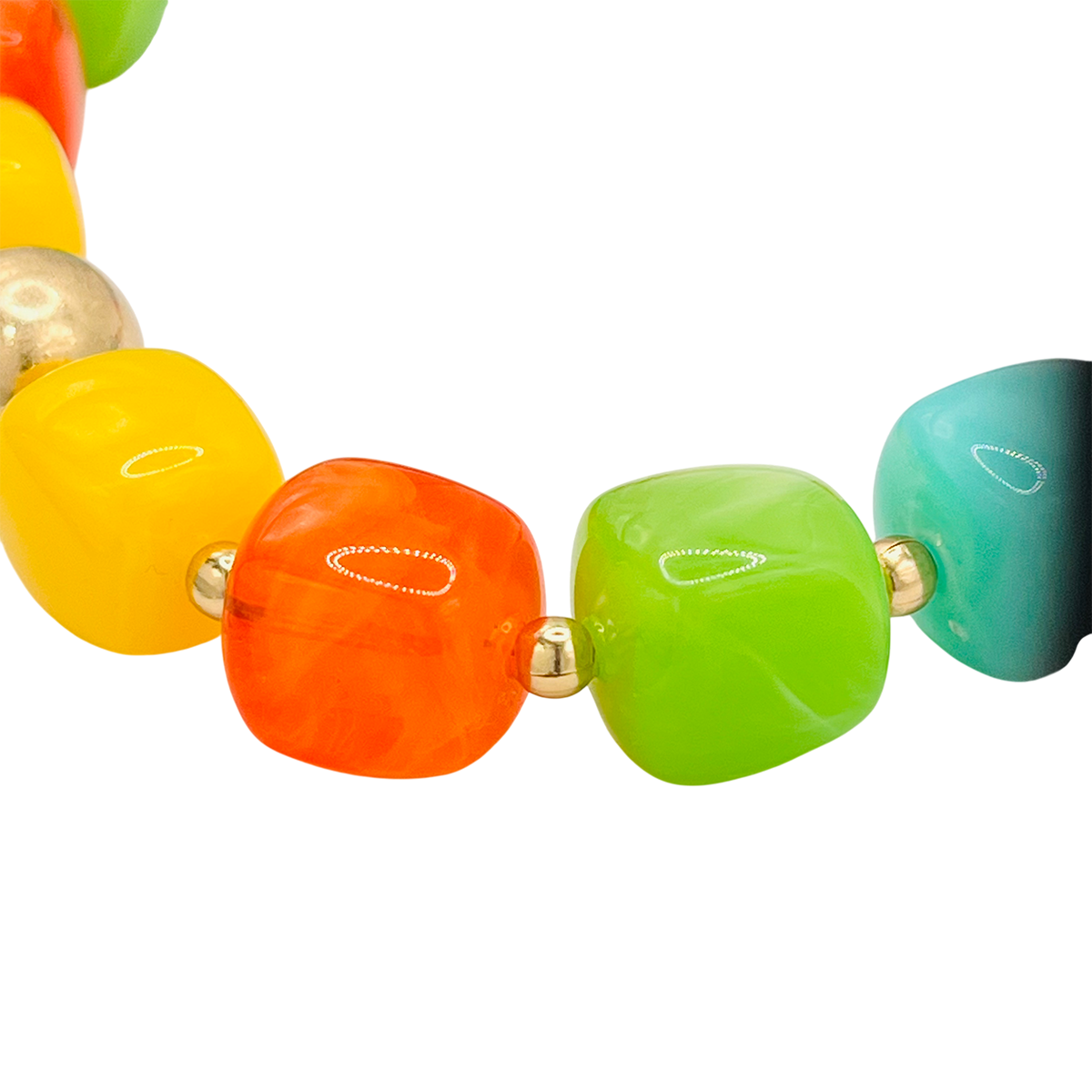 Collar dados colores