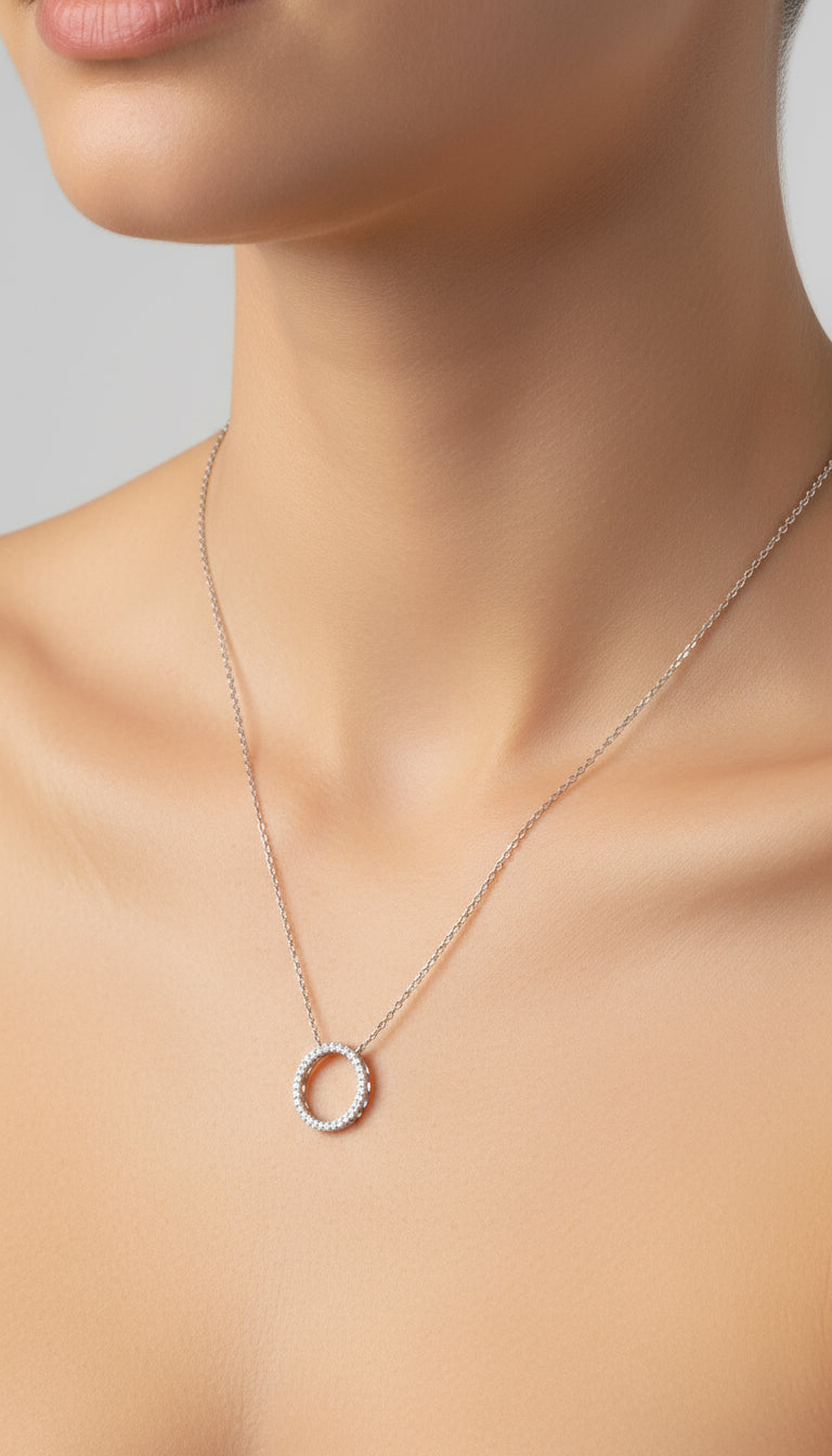 Colar Oval circo.
