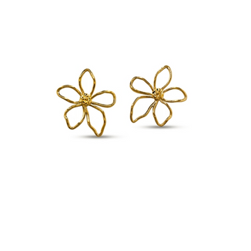 Pendientes flor