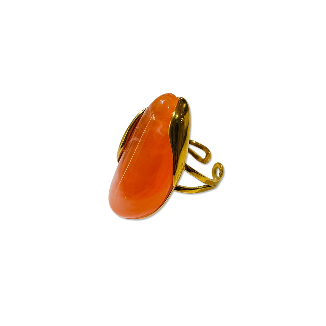 Anillo acero color