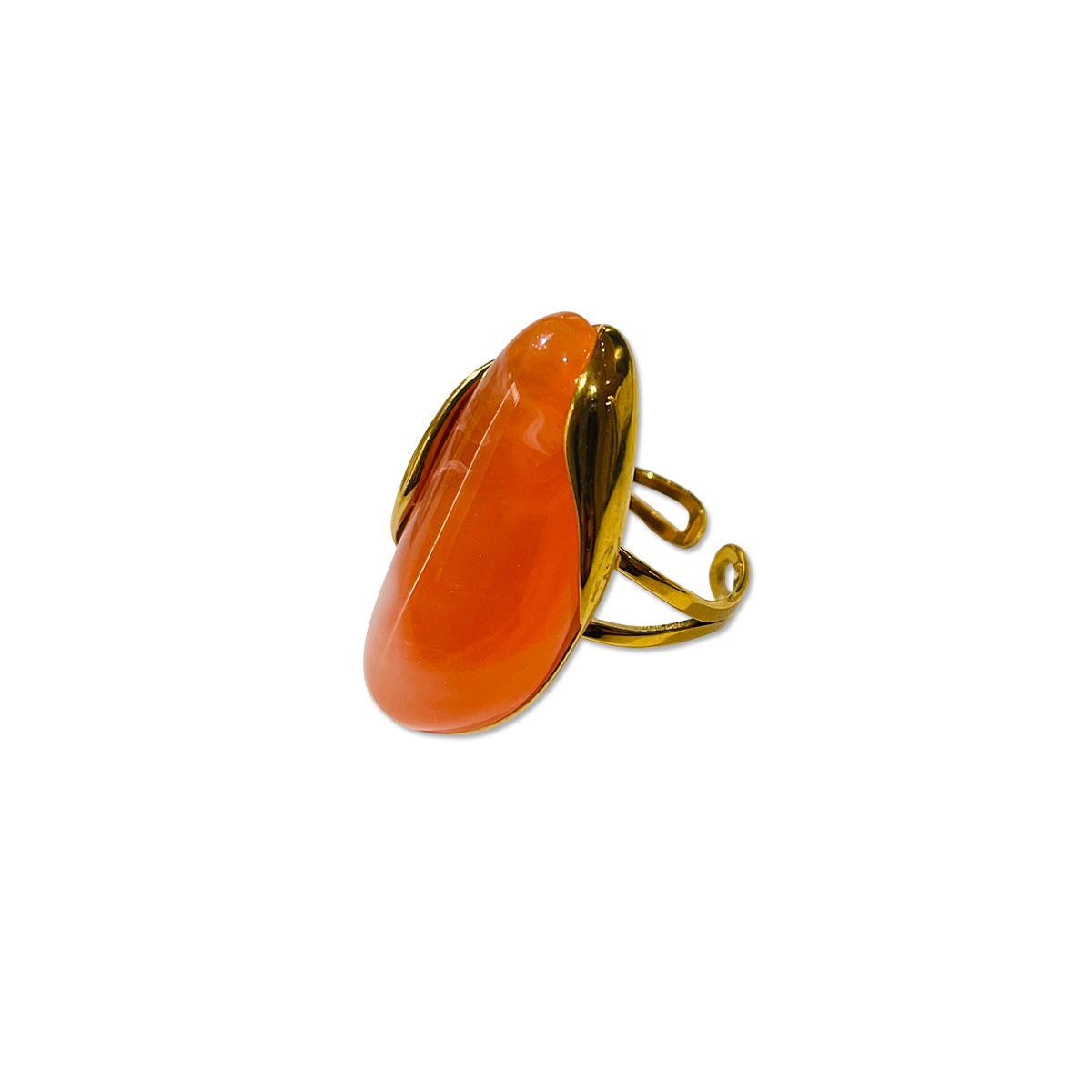 Anillo acero color