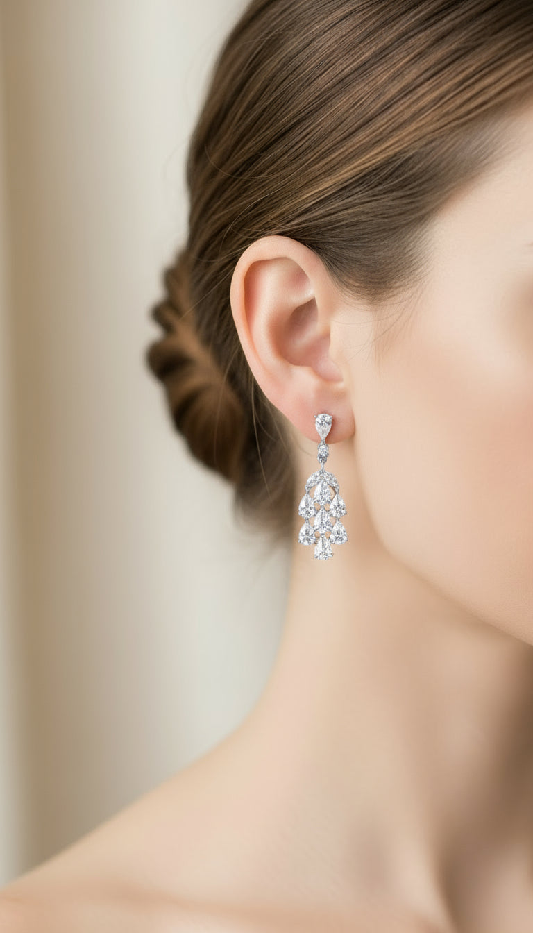 Pendientes lagrimas circos.