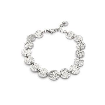 Pulsera chapitas martelé