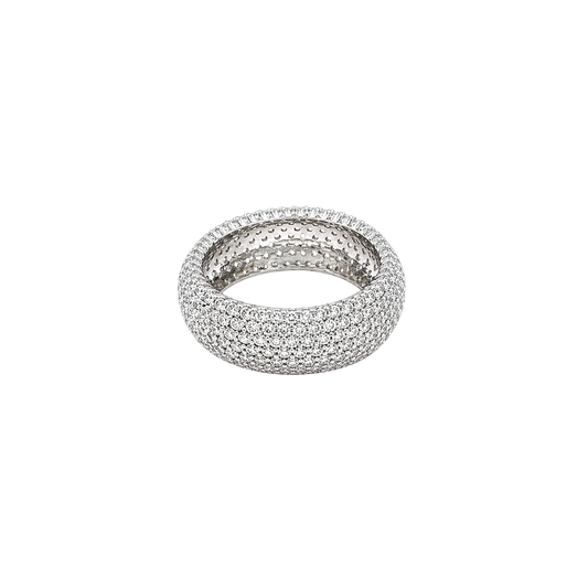 Anillo ancho con circos