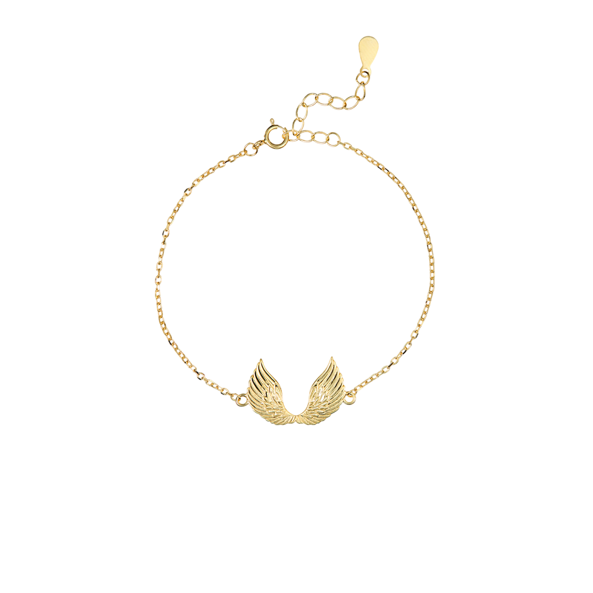 Goldie Freedom bracelet with wings