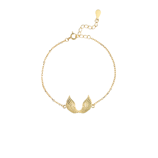 Goldie Freedom bracelet with wings
