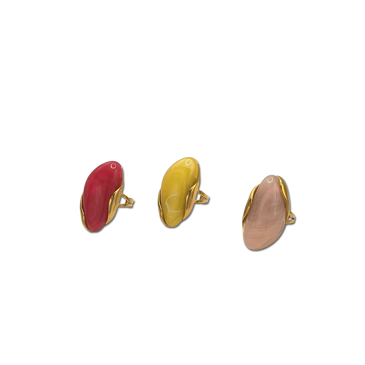 Anillo acero color