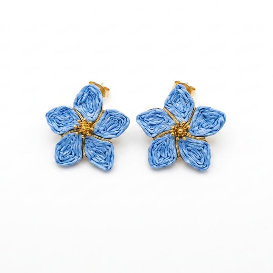 Pendientes flor