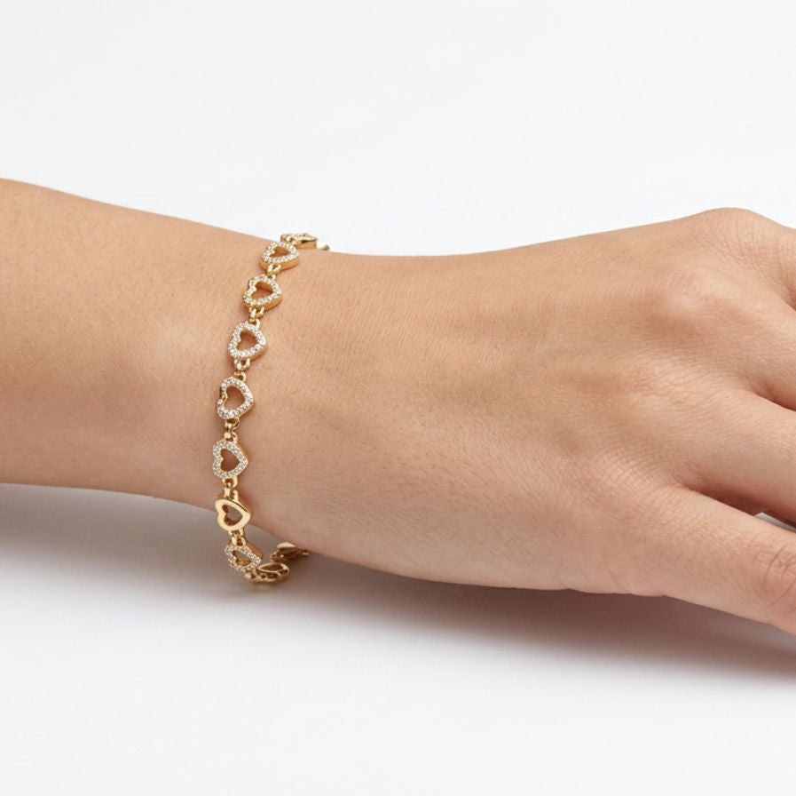 Pulsera Total Love corazones.