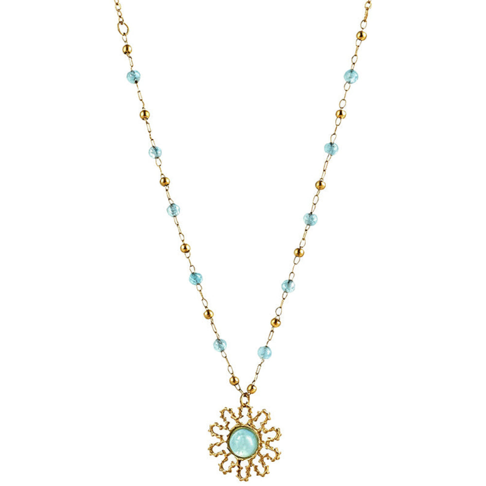 Collar flor colores