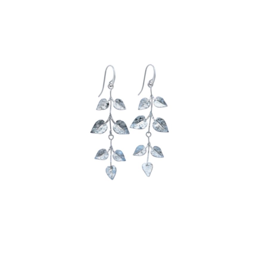 Pendientes hojas