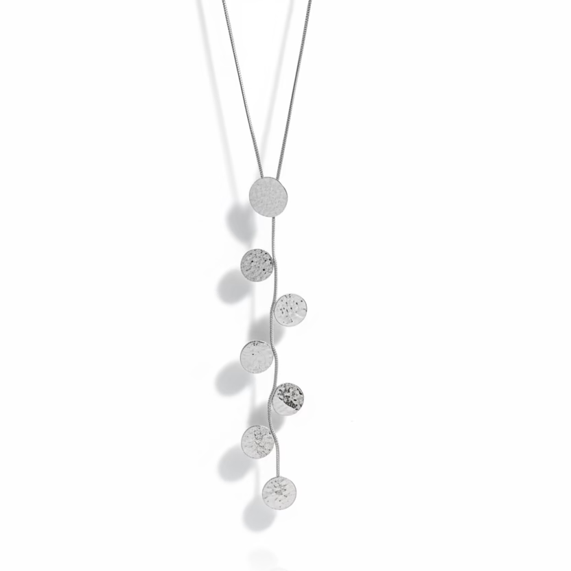 Collar largo dots