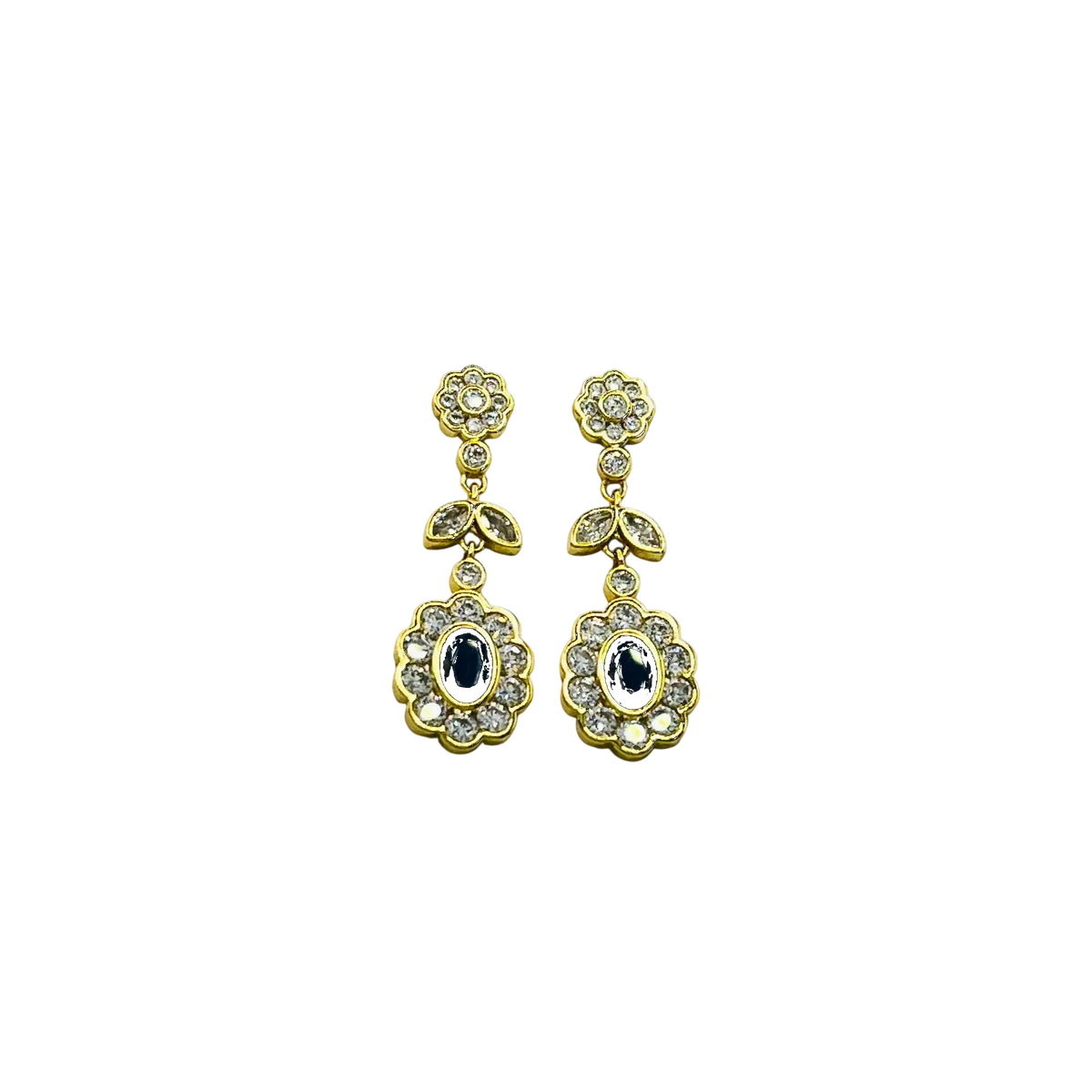 Pendientes de plata modelo P2