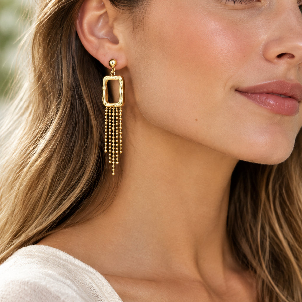 Pendientes caida hilos