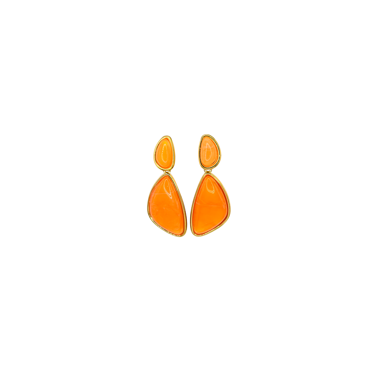 Pendientes acero 2 partes
