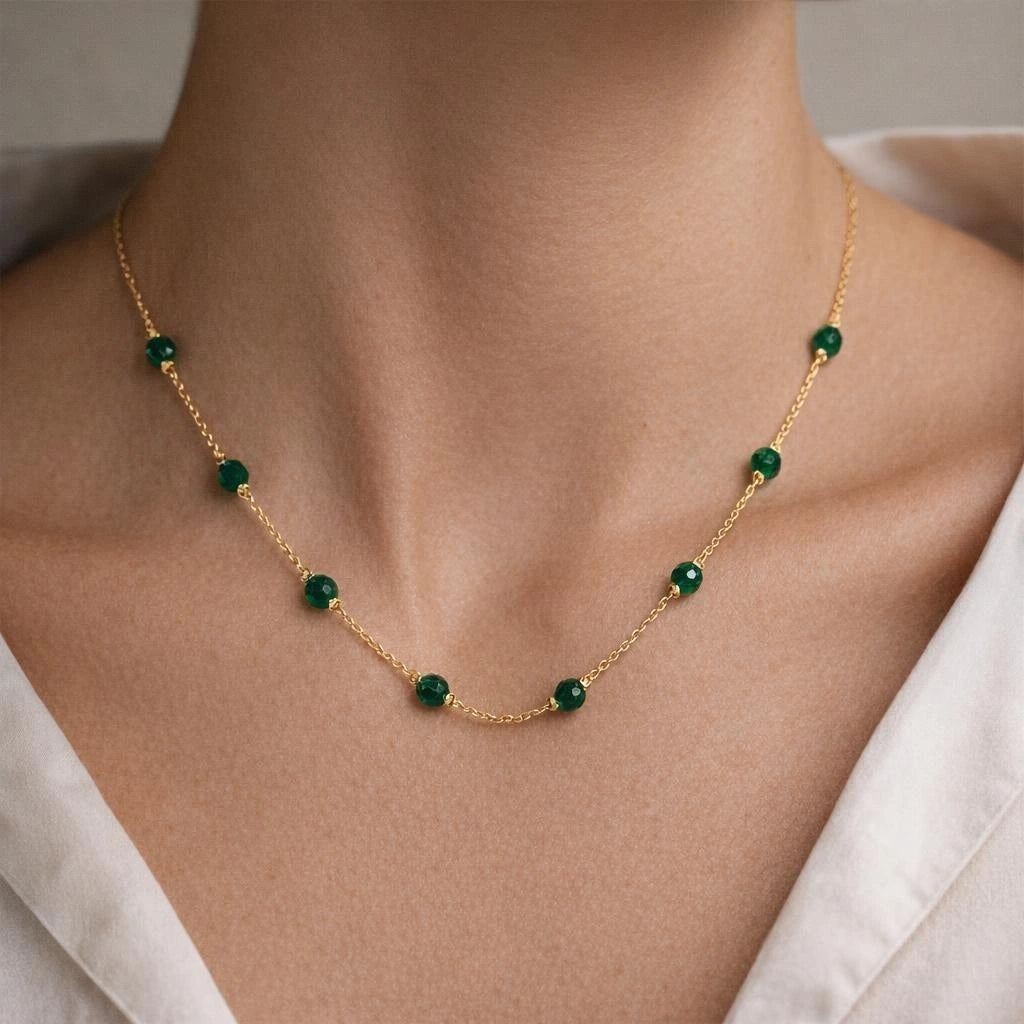 Choker bolas corto