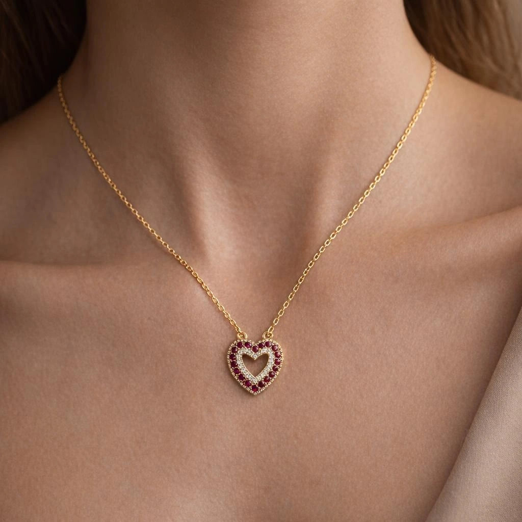 Colgante corazon circos