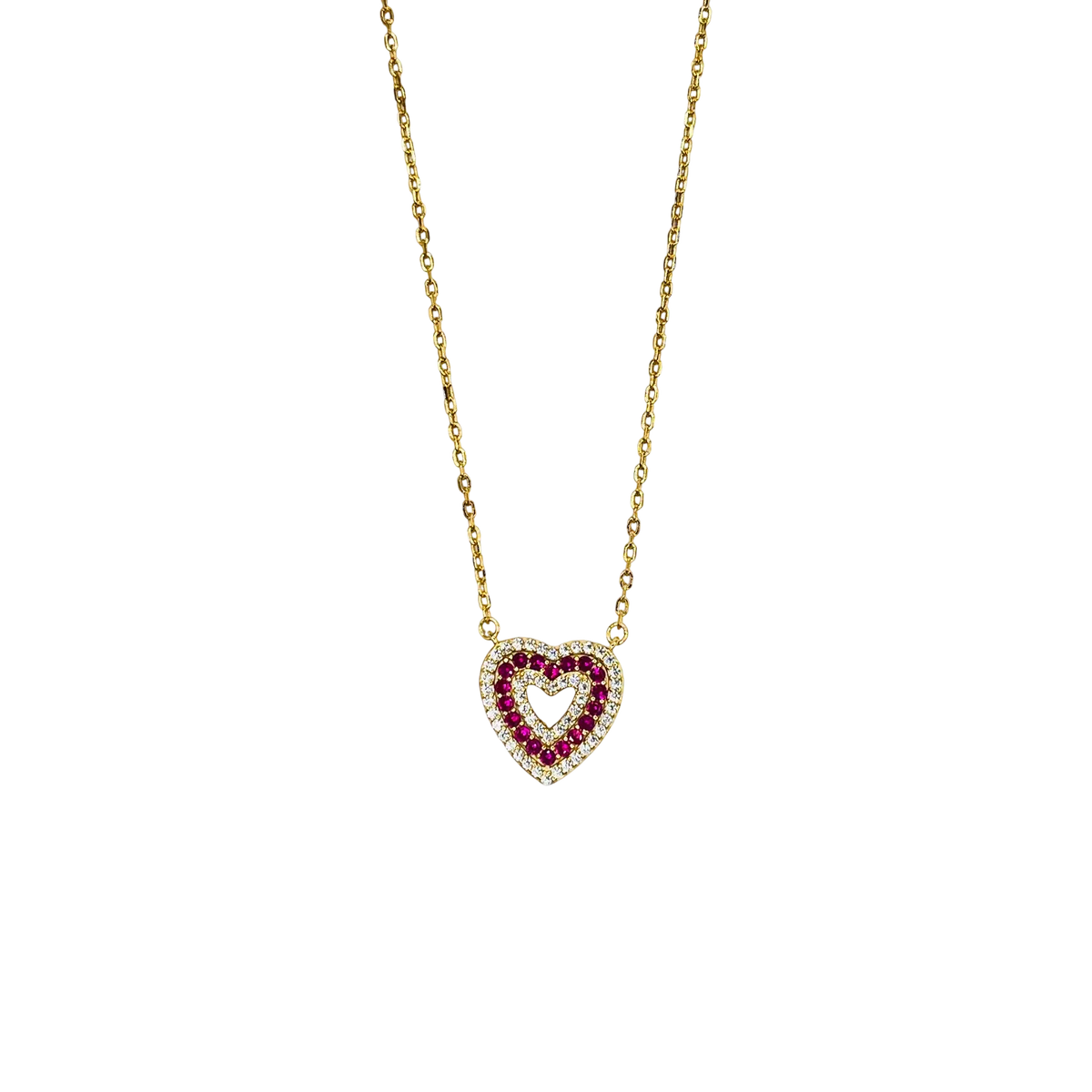 Colgante corazon circos