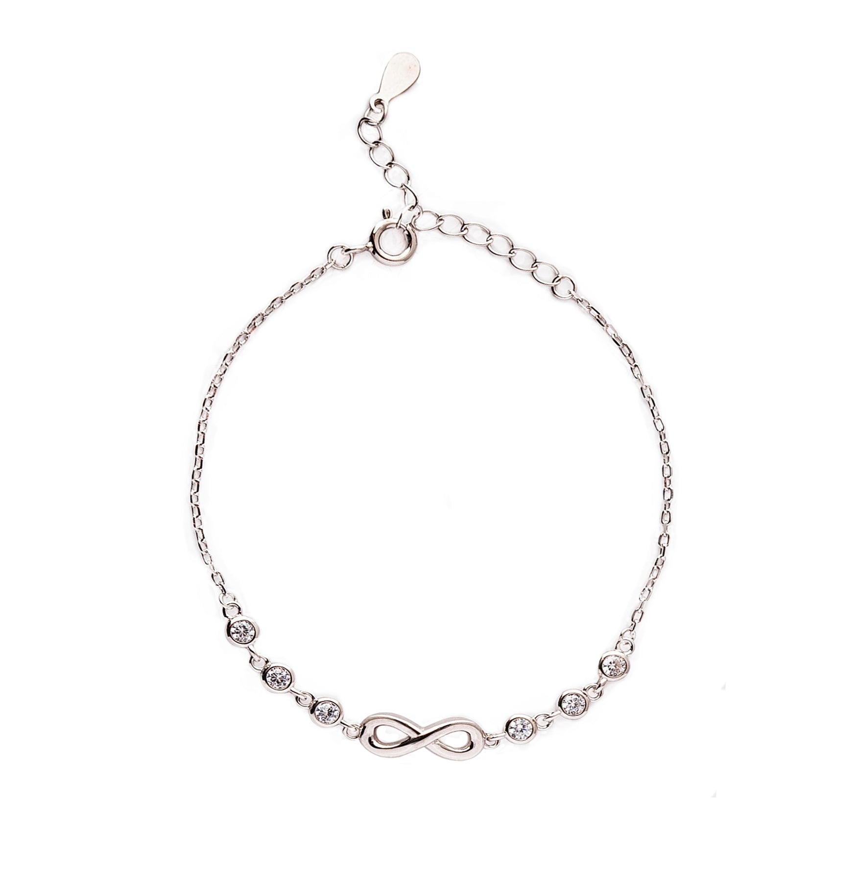 Pulsera infinito con circos