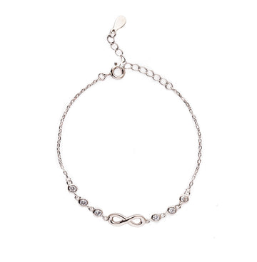 Pulsera infinito con circos