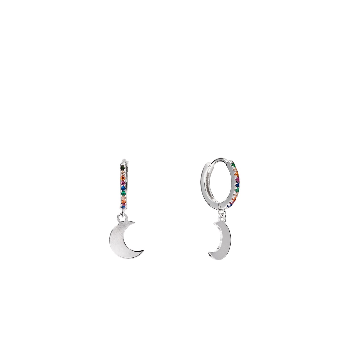 Aros goldie Luna con circos Rainbow